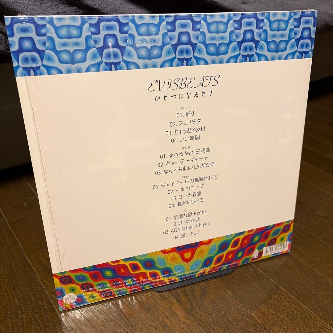 EVISBEATS ひとつになるとき オリジナル盤 LP 田我流