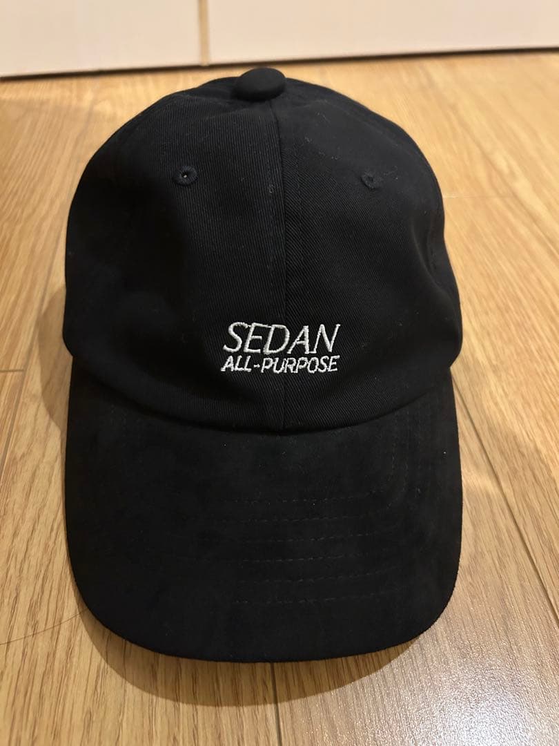 【美品】OG Logo Suede Visor Cap ブラック