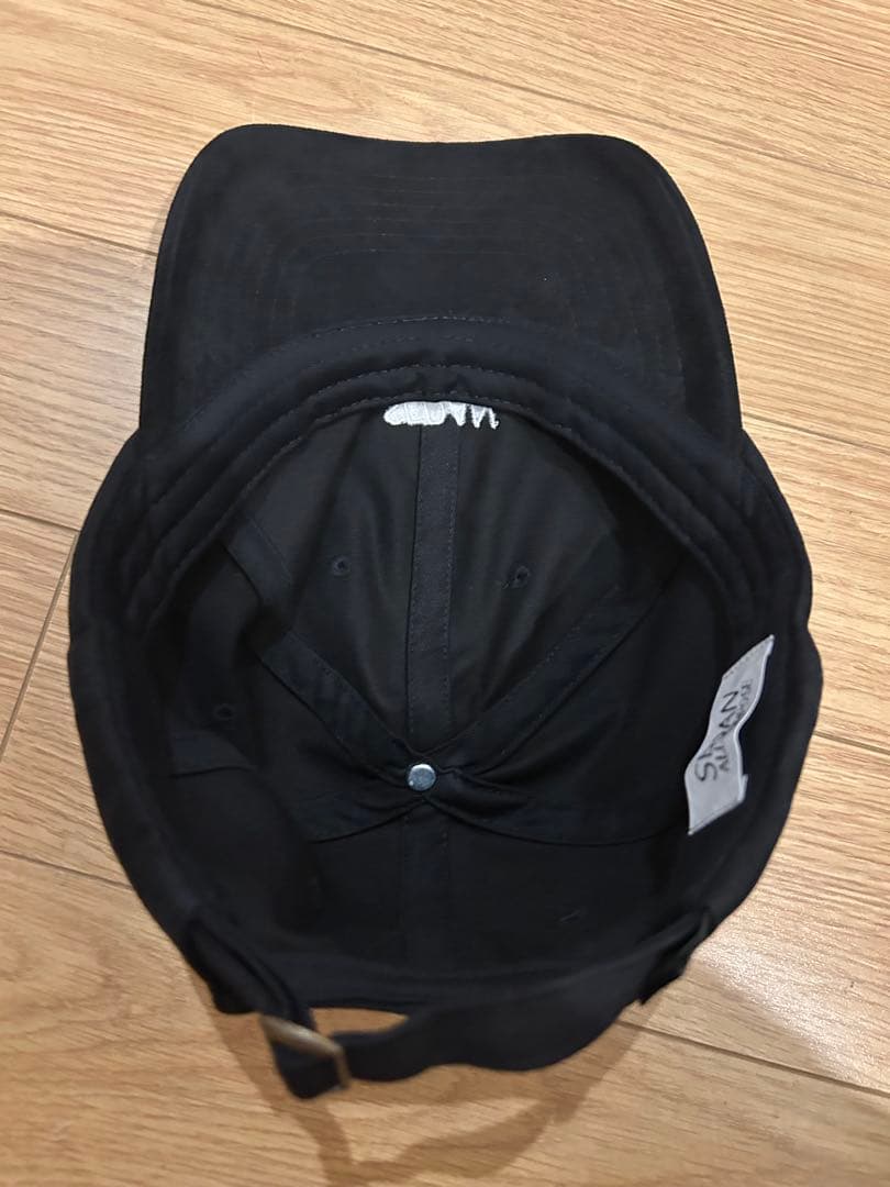 【美品】OG Logo Suede Visor Cap ブラック
