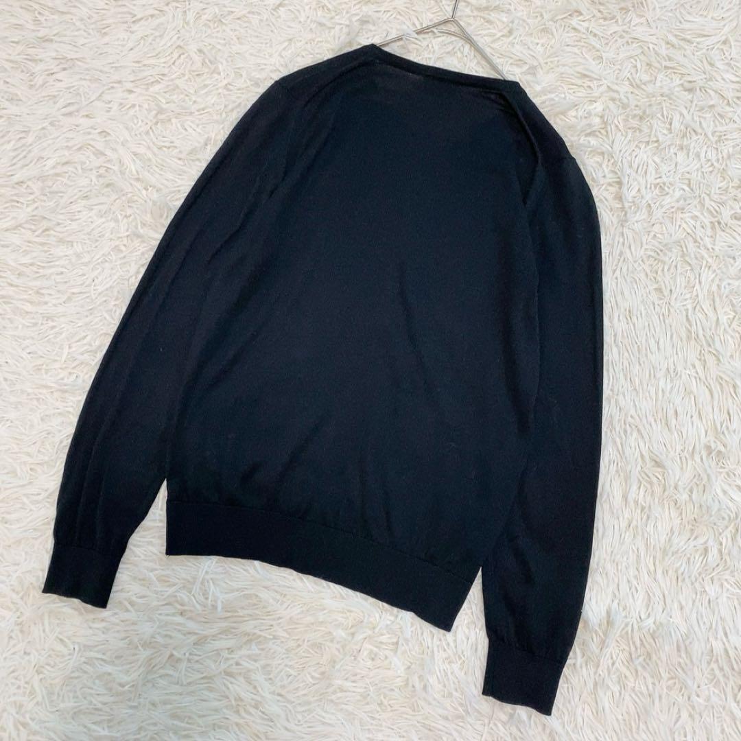 【美品】ジョンスメドレー 現行タグ シーアイランドコットン ニット カーディガン