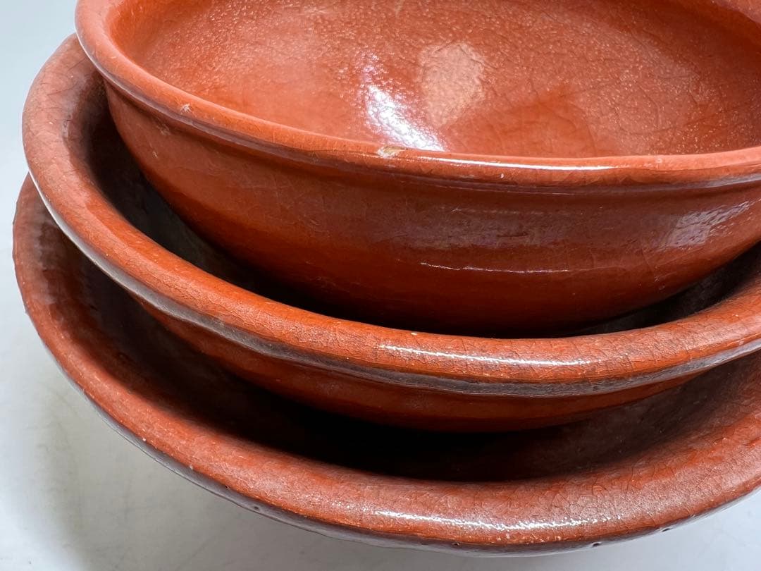 ☆茶3 川崎和楽　嶋台茶碗　共箱　口径17.3/15/12.8cm