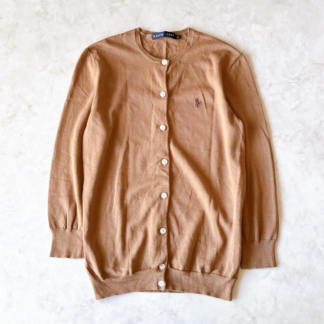 RALPH LAUREN ラルフローレン アンサンブル カーディガン 半袖 M