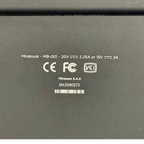 【毎日値引セール】Miraxess MIRABOOK　PC型モバイルアクセサリー