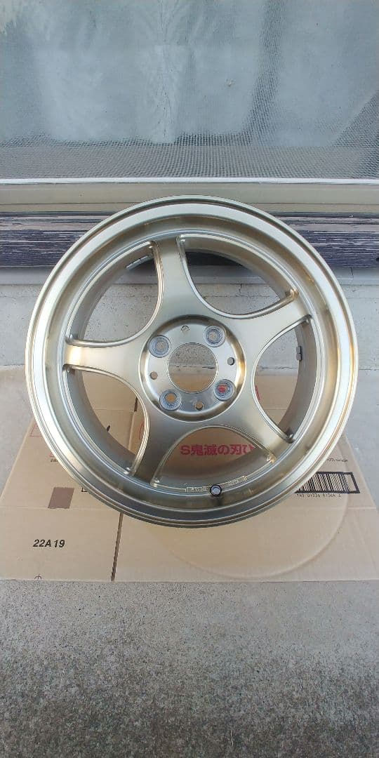 5ZIGEN FN01R-C 15インチ 5.5J ブロンズクリア ホイール ①