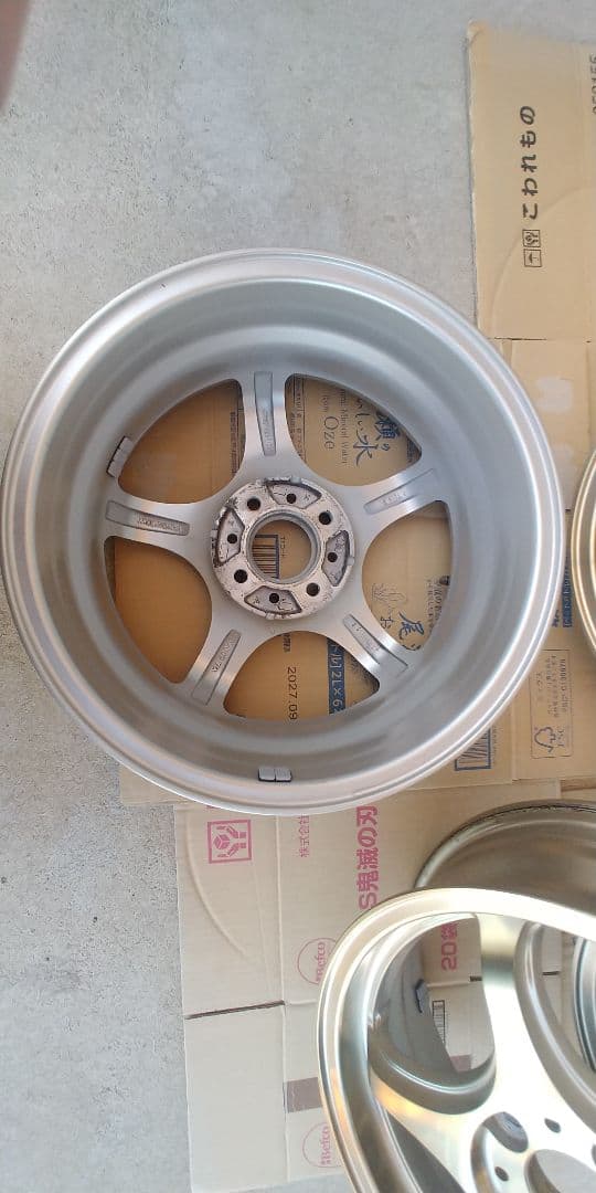 5ZIGEN FN01R-C 15インチ 5.5J ブロンズクリア ホイール ①