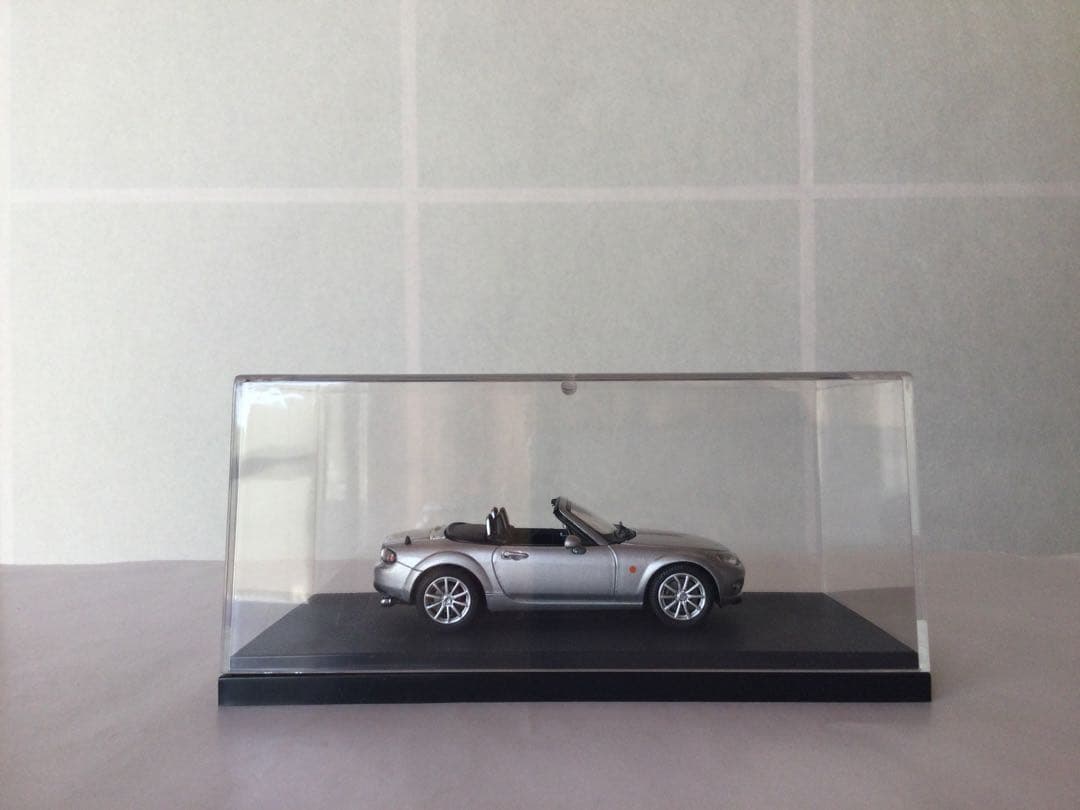 EBBRO マツダ ロードスター 2005 シルバー ミニカー
