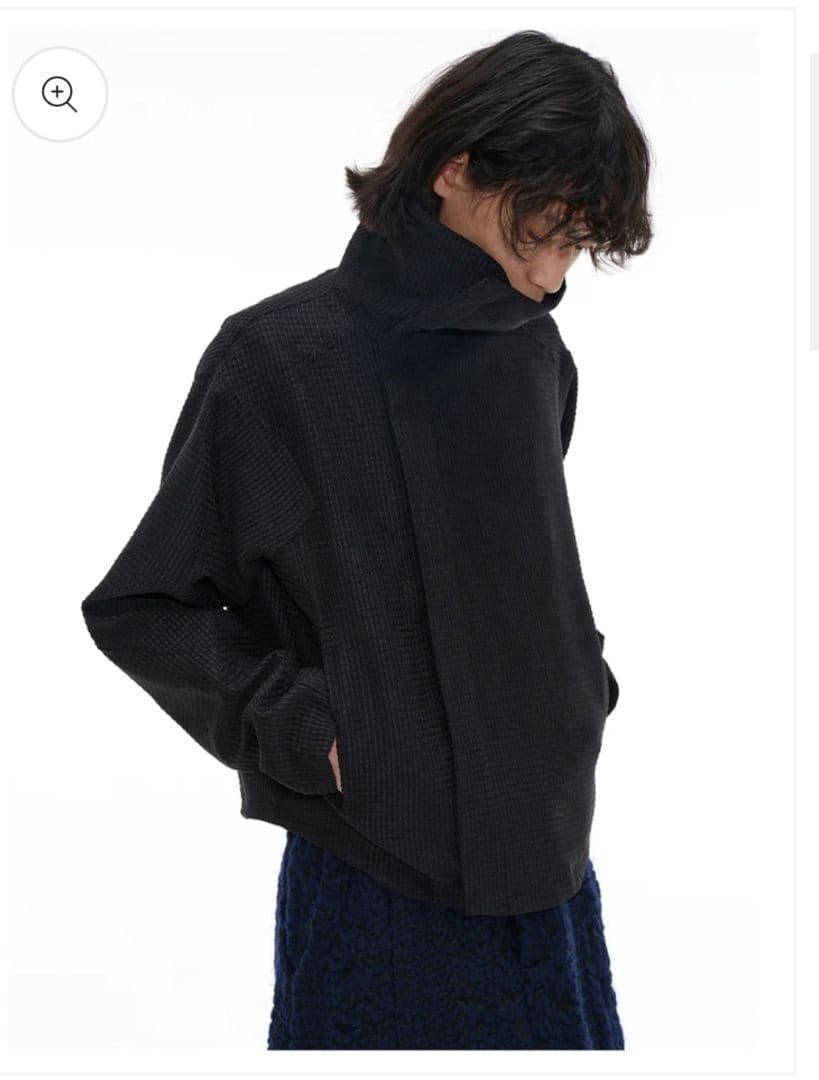 ULTIMUS 斜めジッパーツイストジャケット