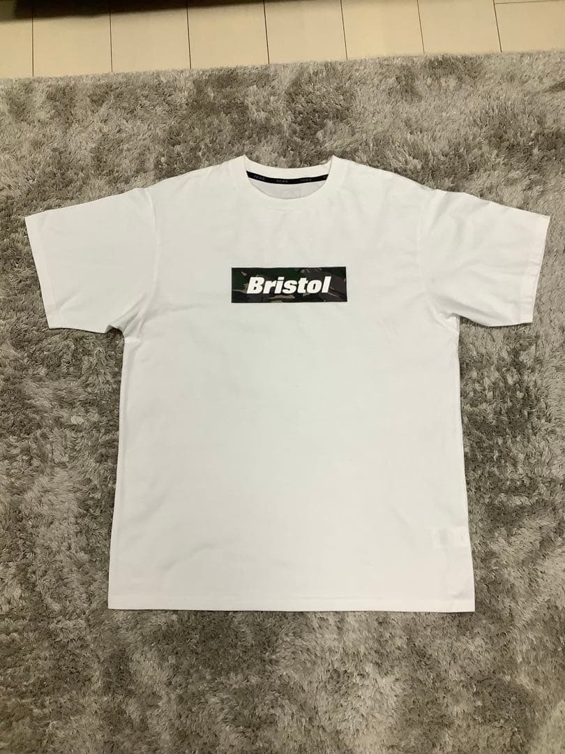 LLサイズ Bristol ロゴ Tシャツ ホワイト