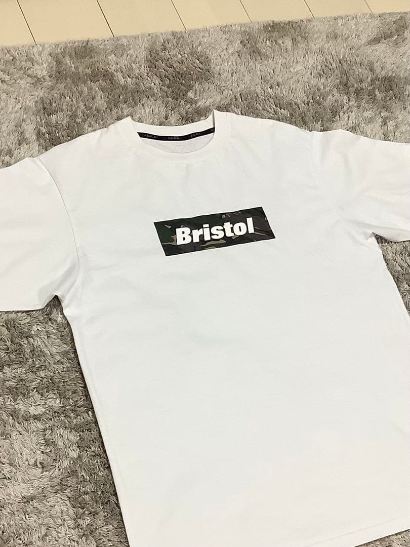 LLサイズ Bristol ロゴ Tシャツ ホワイト