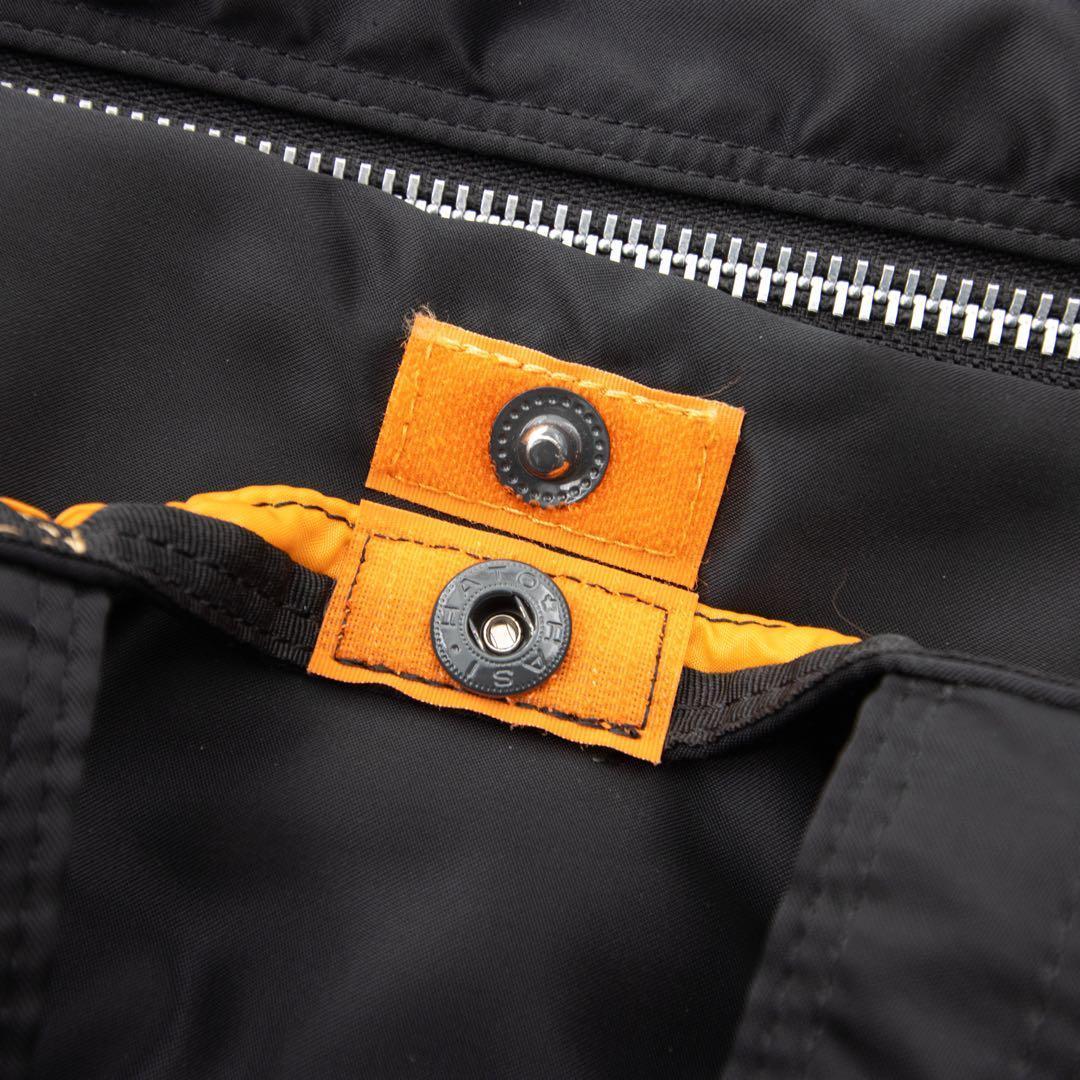 A117【美品】ポーター／タンカー　ミニボストンバッグ　ダッフル　ナイロン　黒