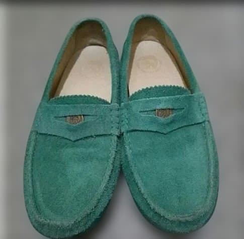 ２足の価格　DIESEL　スエード　ローファー　size４１　ディーゼルモカシン