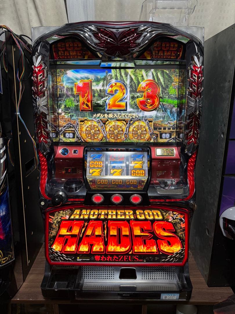 パチスロ実機　アナザーゴッドハーデス 奪われたzeus ver