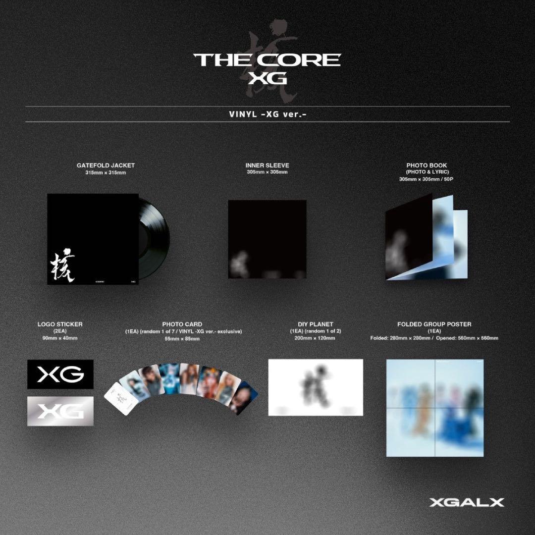 【新品未開封】XG / THE CORE - 核 (数量限定盤)トレカ付き