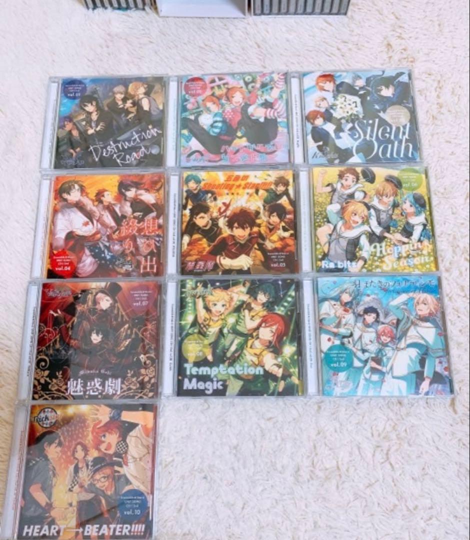 あんスタ ユニットソングCDセット 缶バッジつき