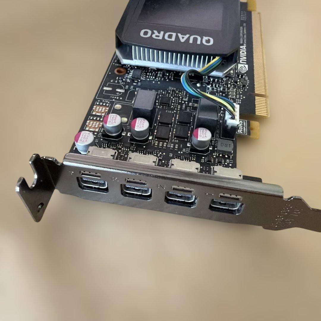 グラフィックボード・グラボ・ビデオカード NVIDIA Quadro P1000(4GB)