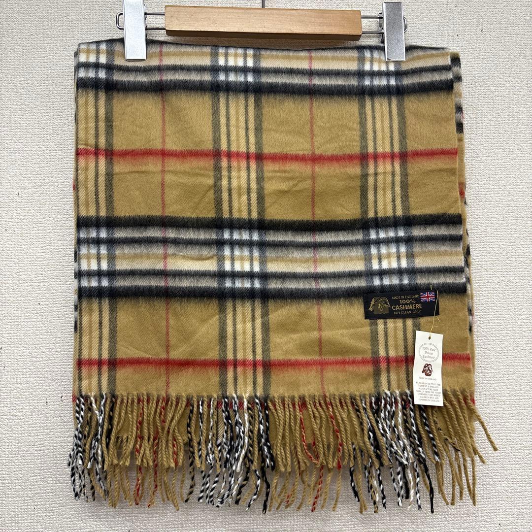タグ付き新品未使用 カシミヤ100% イングランド製
