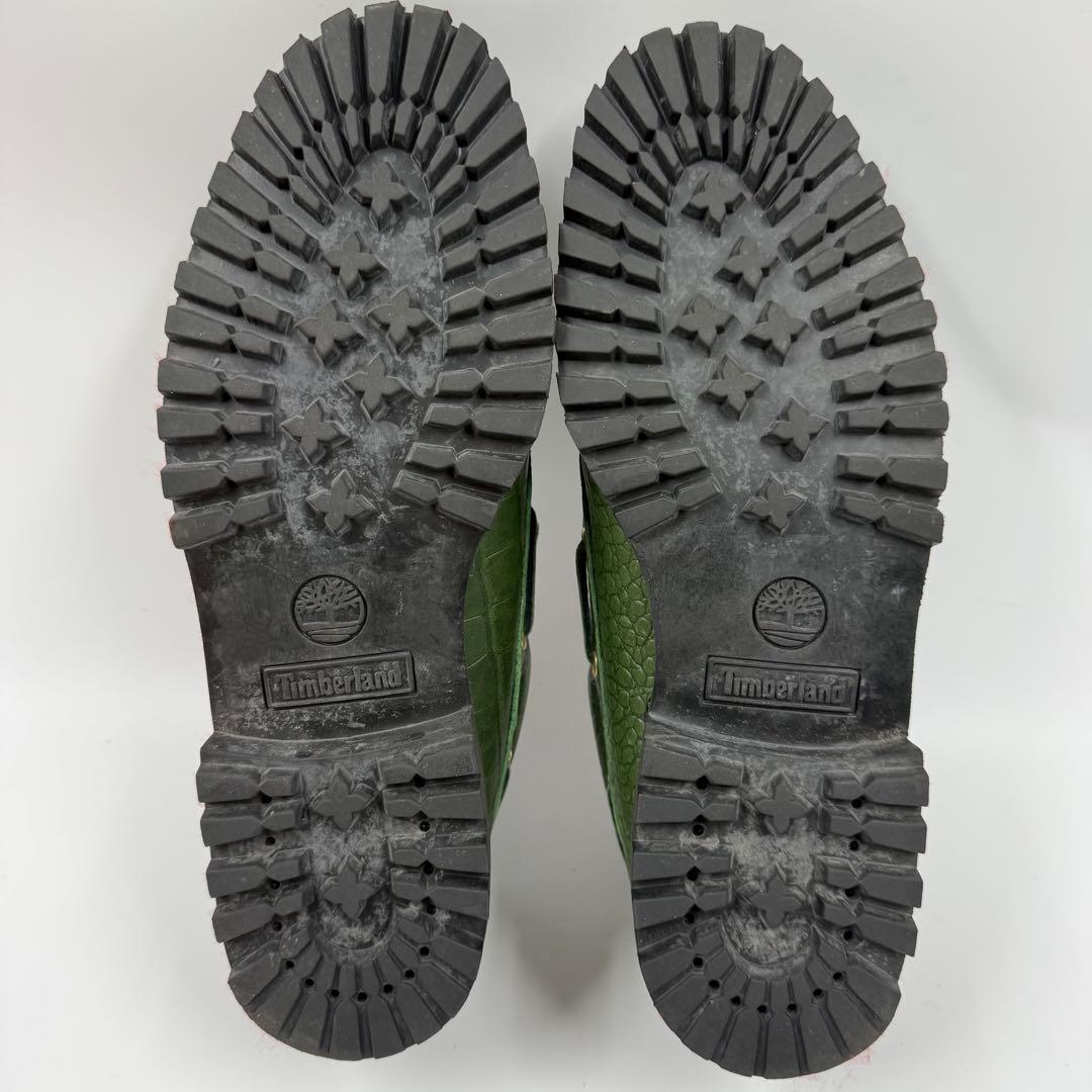 Timberland×supreme スリーアイクラシックラグ 27.5 クロコ