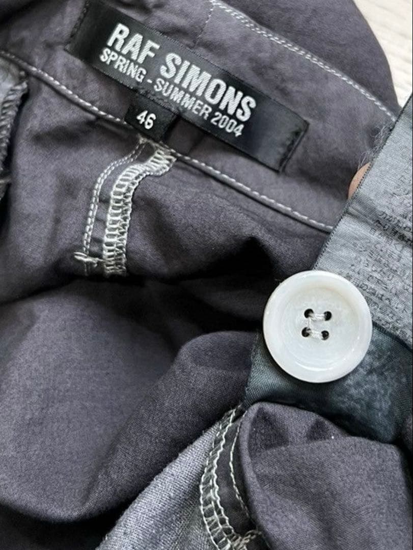 【2004SS・宗教期】RAF SIMONS/ラフシモンズ　 ドローコードパンツ
