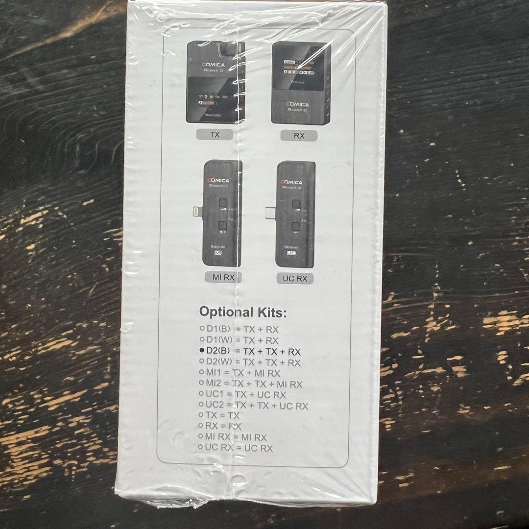 新品未開封　COMICA BoomX-D D2 2.4Gデジタルワイヤレスマイク
