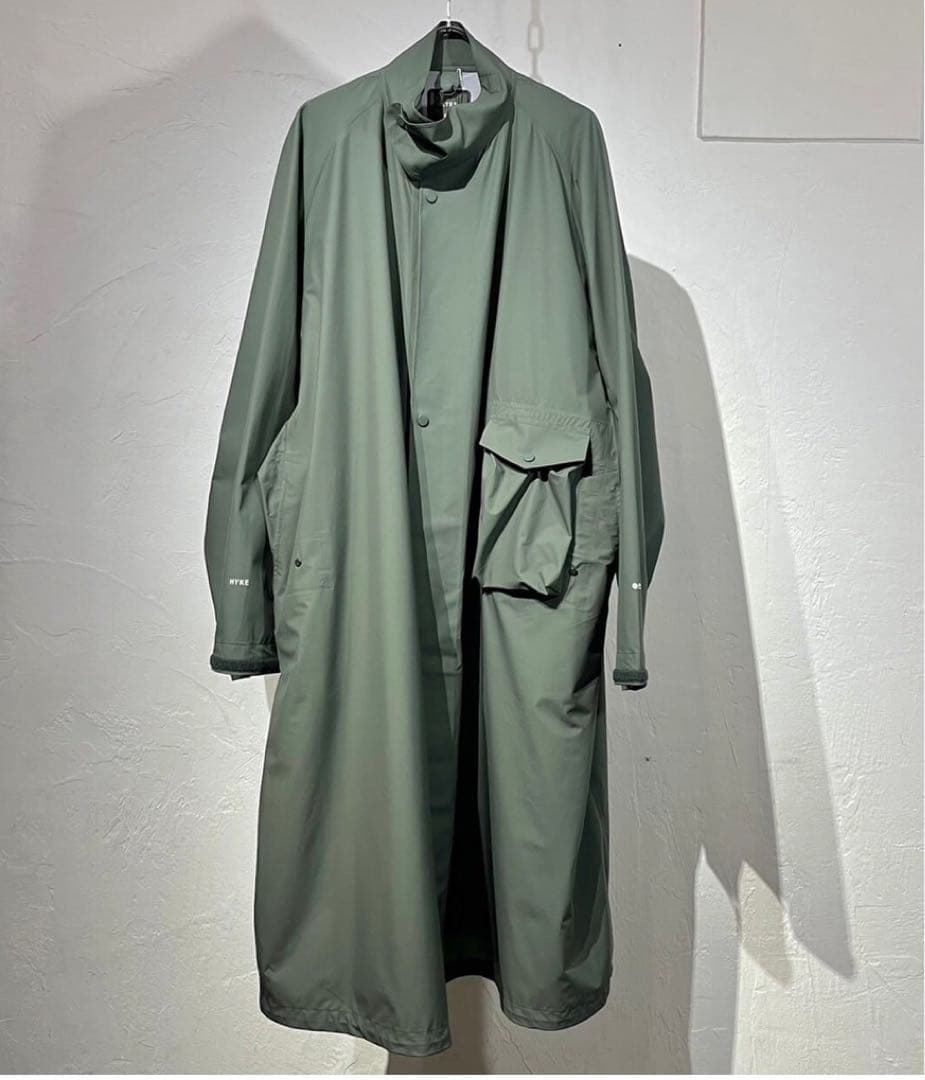HYKE ハイク PERTEX military Coat
