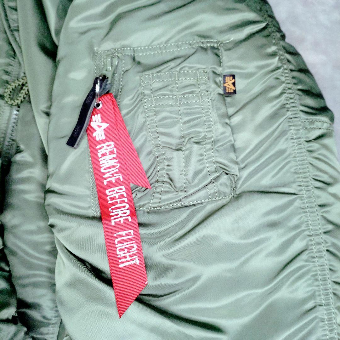 ALPHA N-3B パーカー 4XL セージグリーン 美品