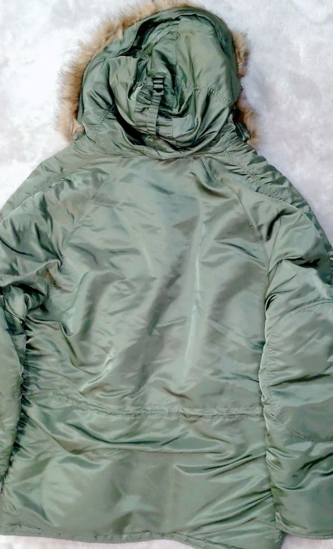 ALPHA N-3B パーカー 4XL セージグリーン 美品
