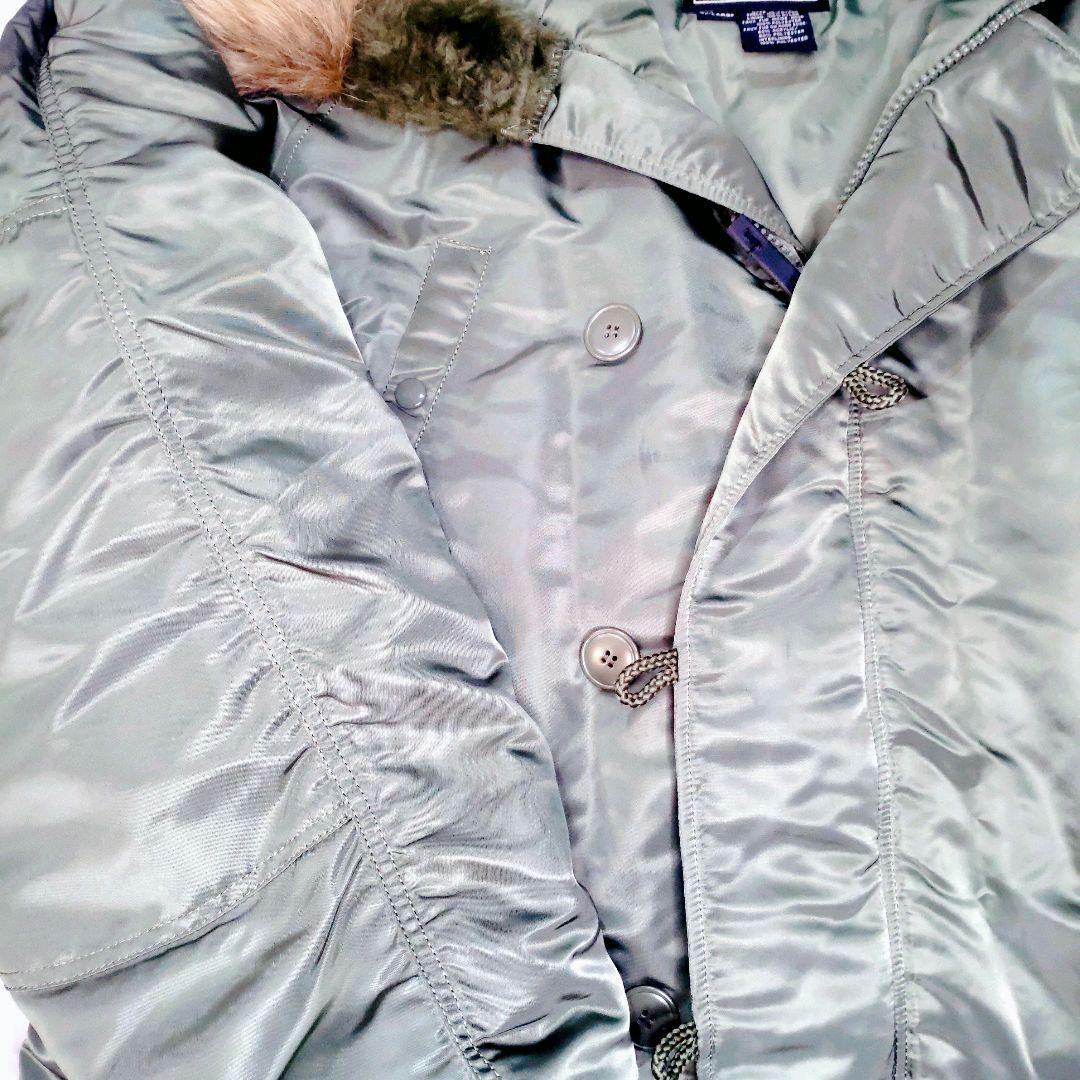 ALPHA N-3B パーカー 4XL セージグリーン 美品