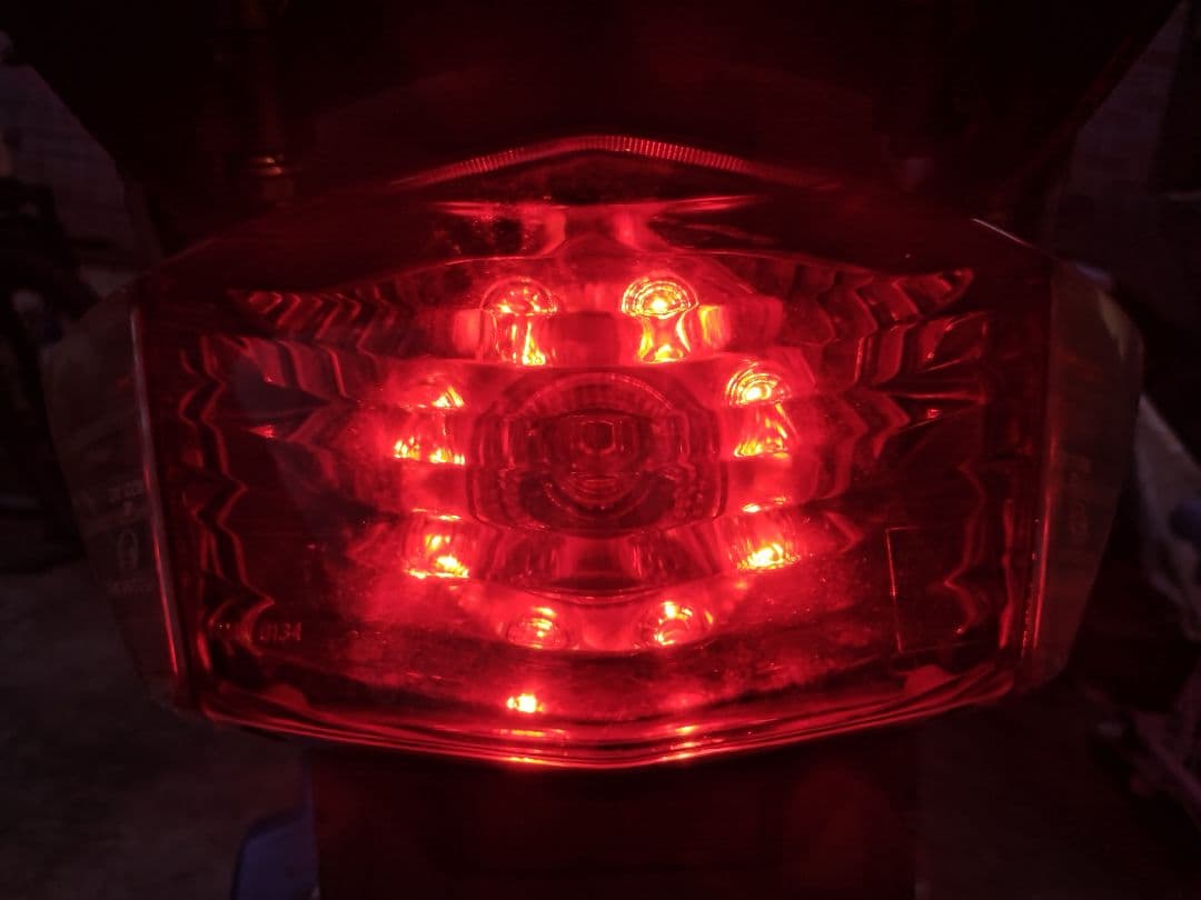超激レア ヤマハ シグナスX 125 2型 LED テール ランプ 純正 加工