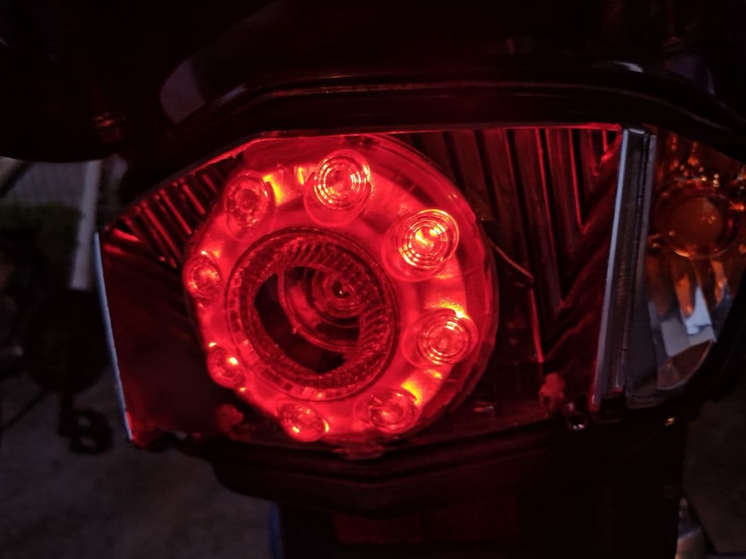 超激レア ヤマハ シグナスX 125 2型 LED テール ランプ 純正 加工