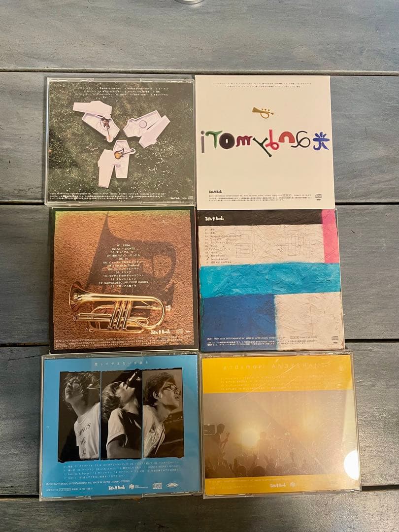 andymori CD セット売り
