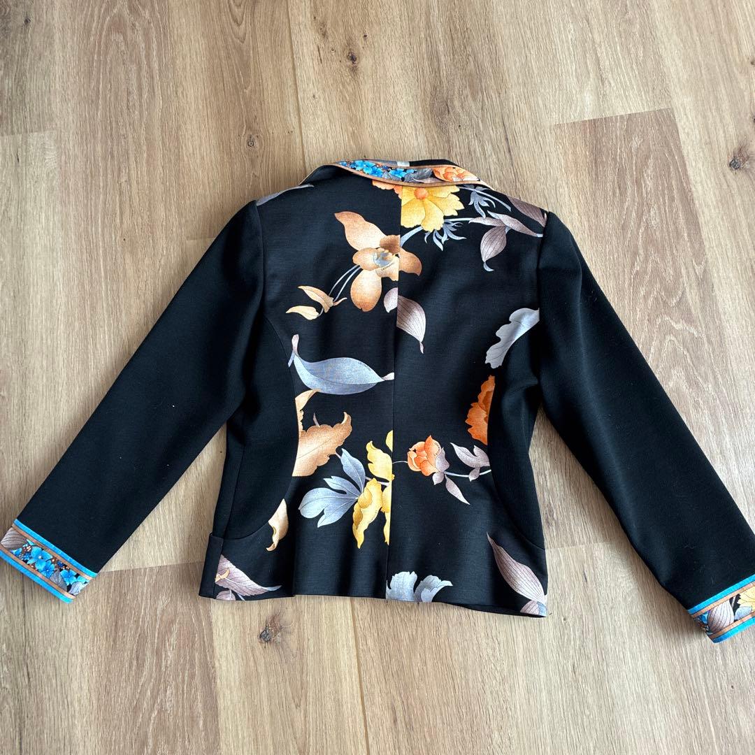 LEONARD FASHION テーラードジャケット 花柄