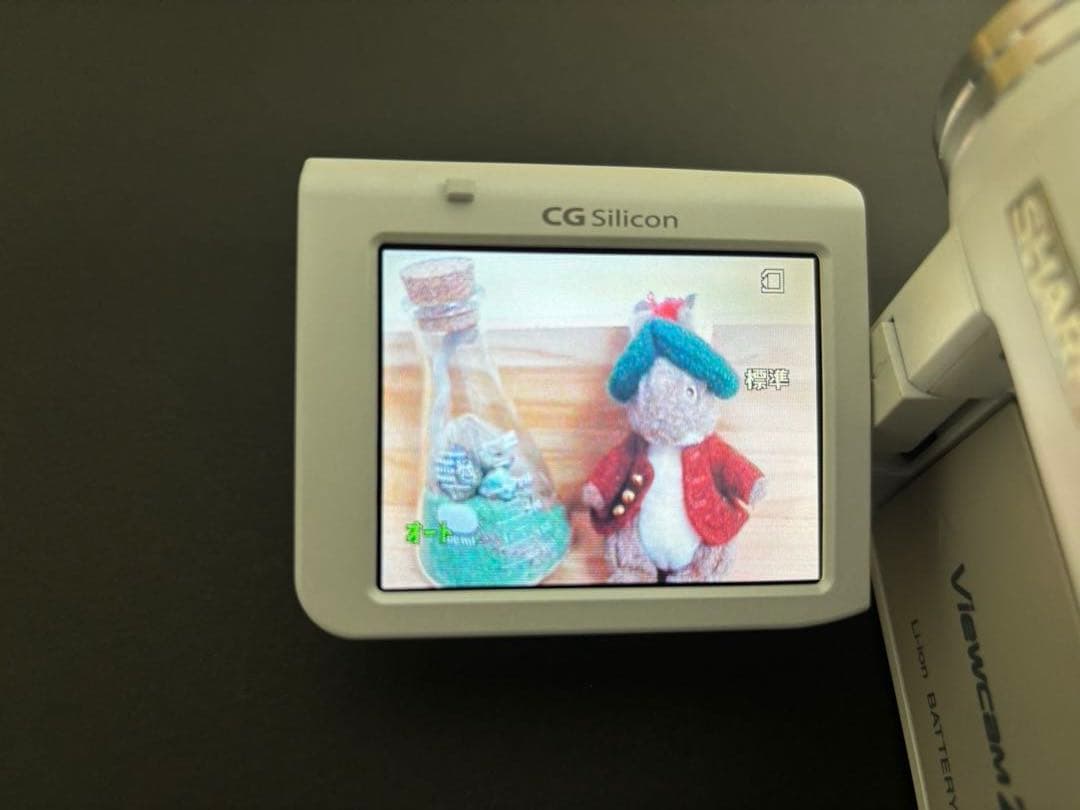 2003年製SHARP Viewcam Z /VL-Z5-W ビデオカメラ