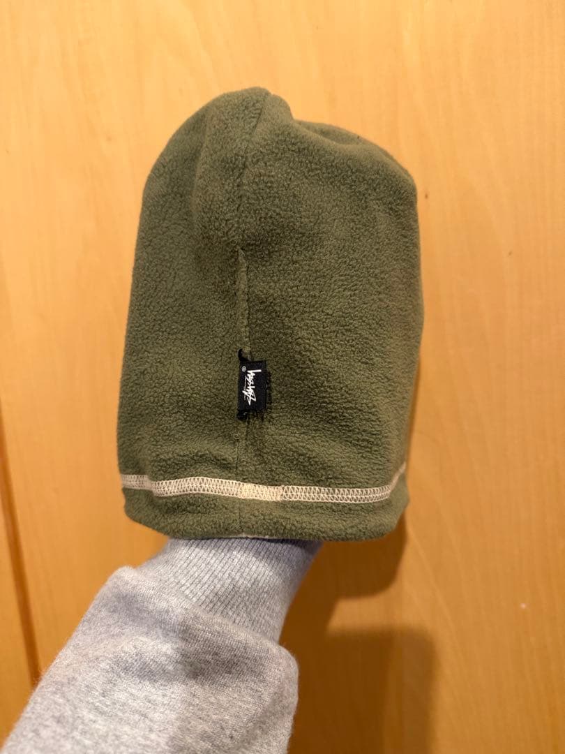 stussy スカルキャップ　ビーニー　リバーシブル