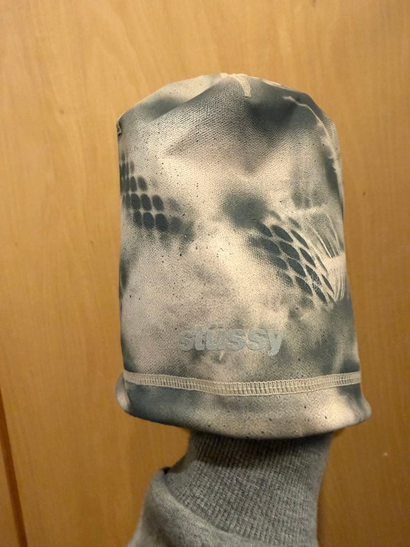 stussy スカルキャップ　ビーニー　リバーシブル