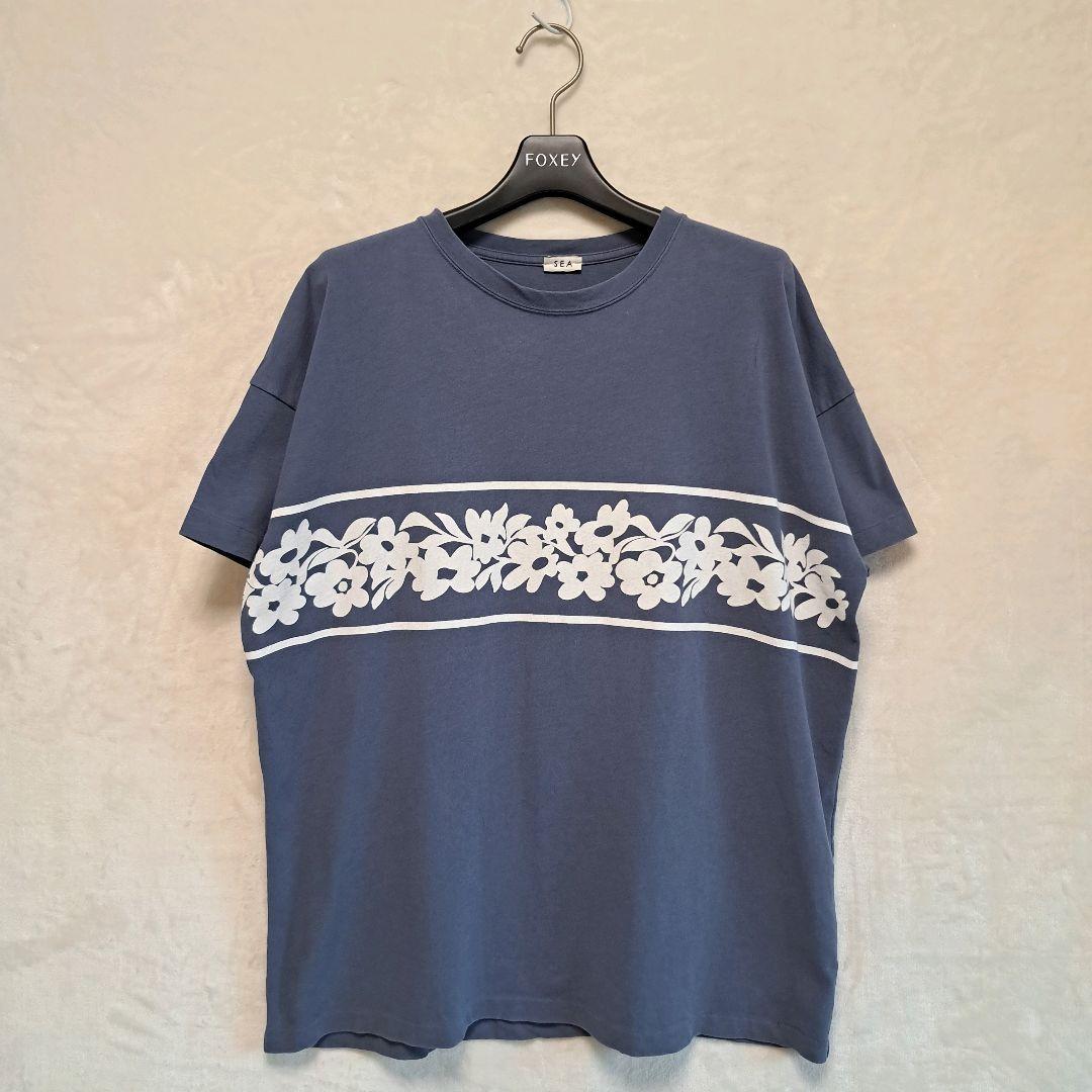 【定価1.8万】SEA 2024SS プルメリア グラフィックTシャツ 完売