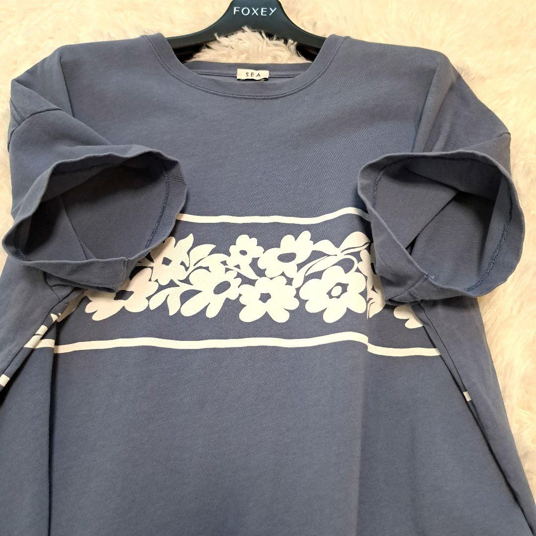 【定価1.8万】SEA 2024SS プルメリア グラフィックTシャツ 完売