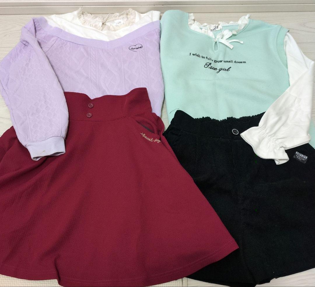 【美品多】160 女の子 秋冬 20点 まとめ売り