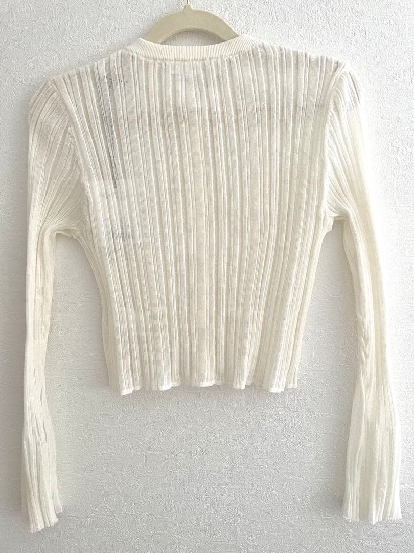 トップス Random Ribbed Knit Cardigan