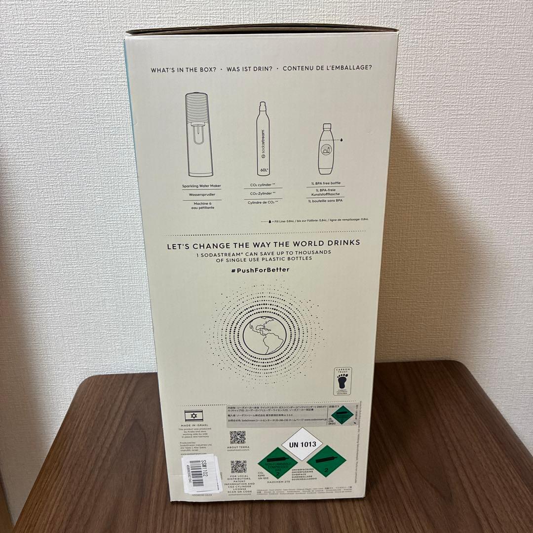 【新品】ソーダストリーム 炭酸水メーカー レッド　SSM1102 テラ