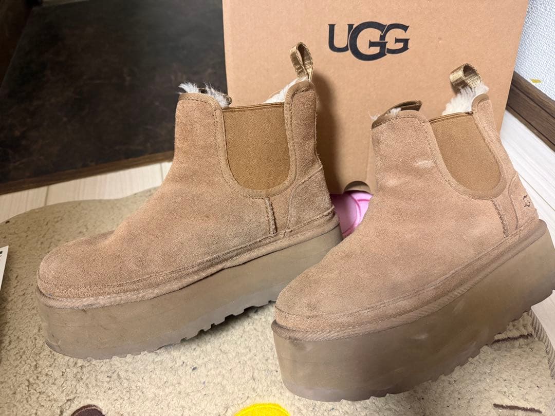 UGG 茶色 ムートンブーツ