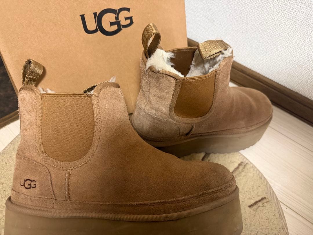 UGG 茶色 ムートンブーツ
