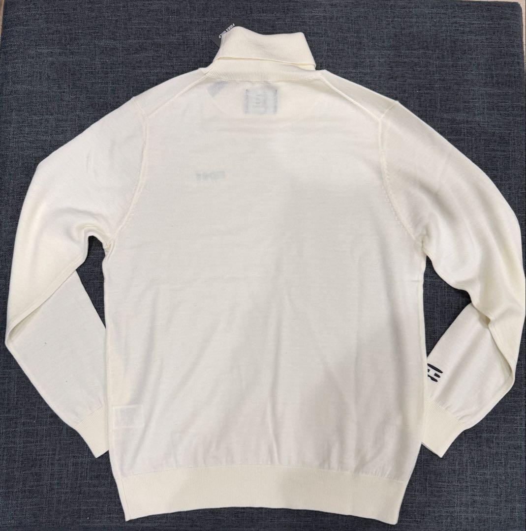 FIDES GOLF アイボリーハイネックセーター