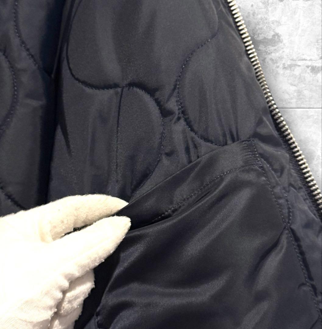 美品‼️ アルファ CWU-45 XL ネイビー フライトジャケット MA-1