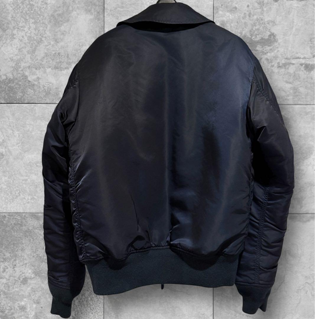 美品‼️ アルファ CWU-45 XL ネイビー フライトジャケット MA-1
