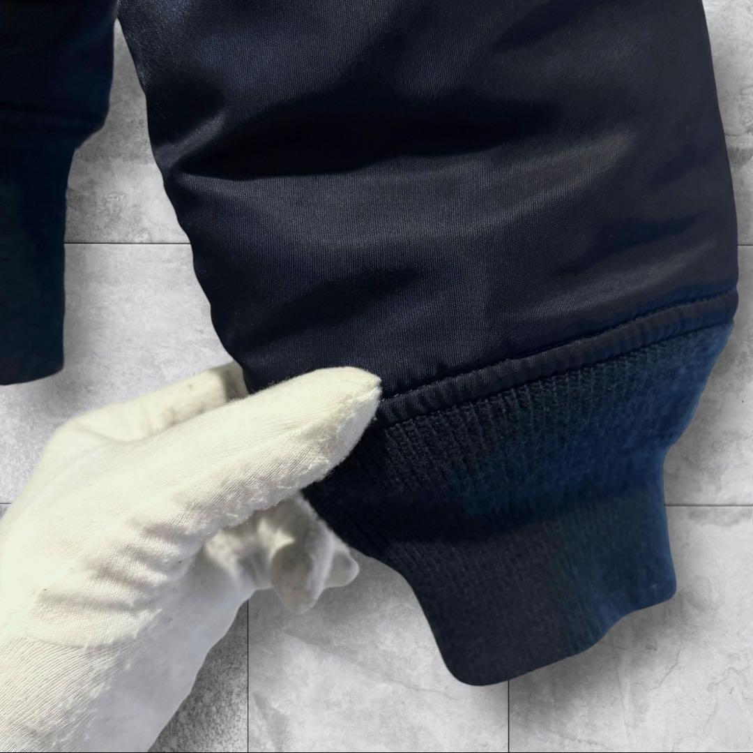 美品‼️ アルファ CWU-45 XL ネイビー フライトジャケット MA-1