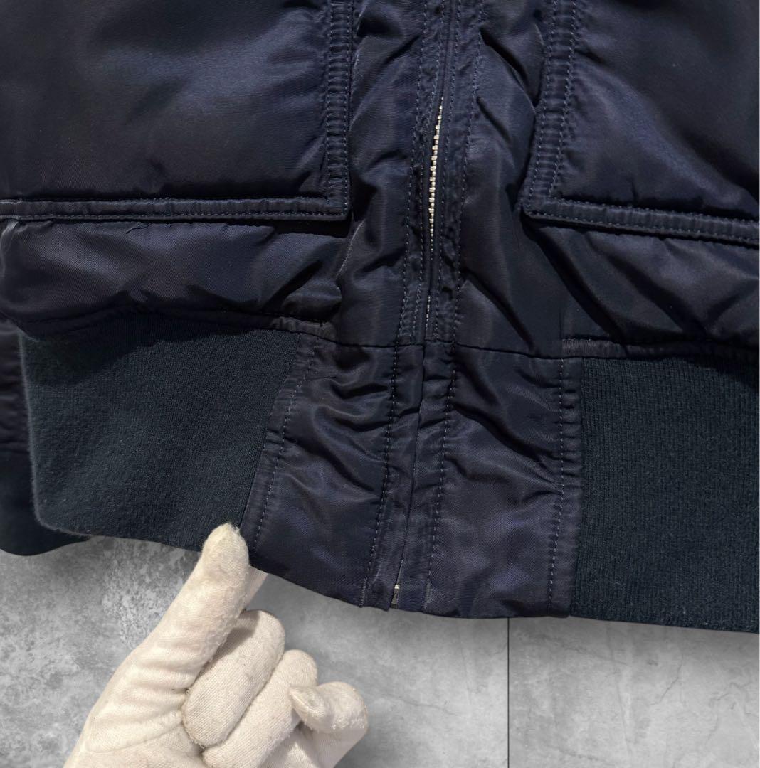 美品‼️ アルファ CWU-45 XL ネイビー フライトジャケット MA-1