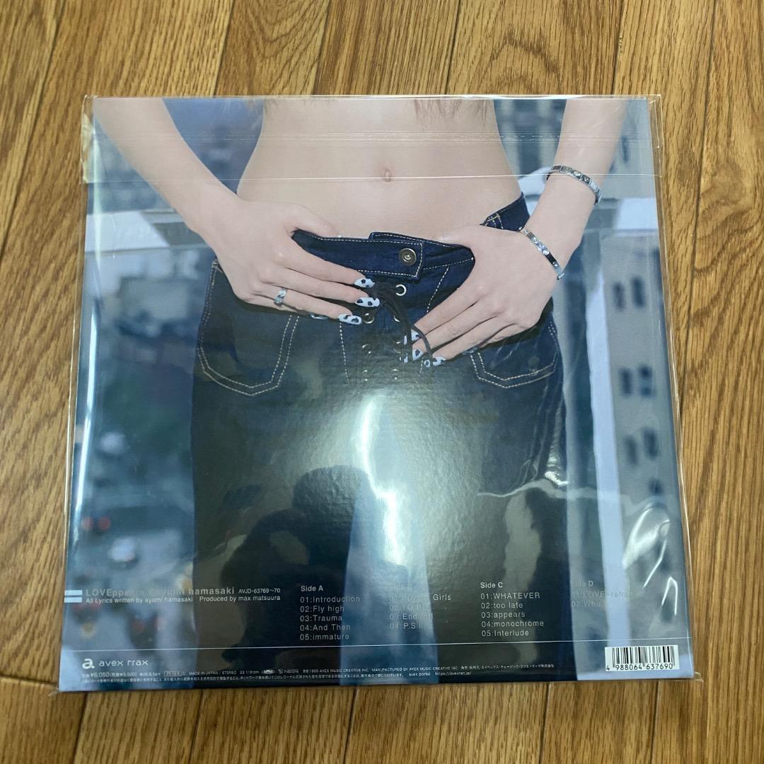 浜崎あゆみ LOVEppears 2LP レコード