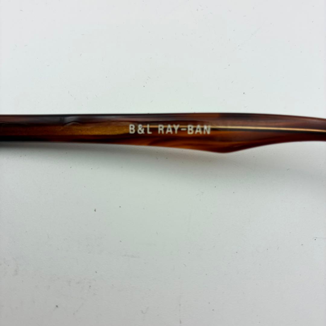 Ray-Ban レイバン　B&L社製　ヴィンテージサングラス　べっ甲　ゴールド