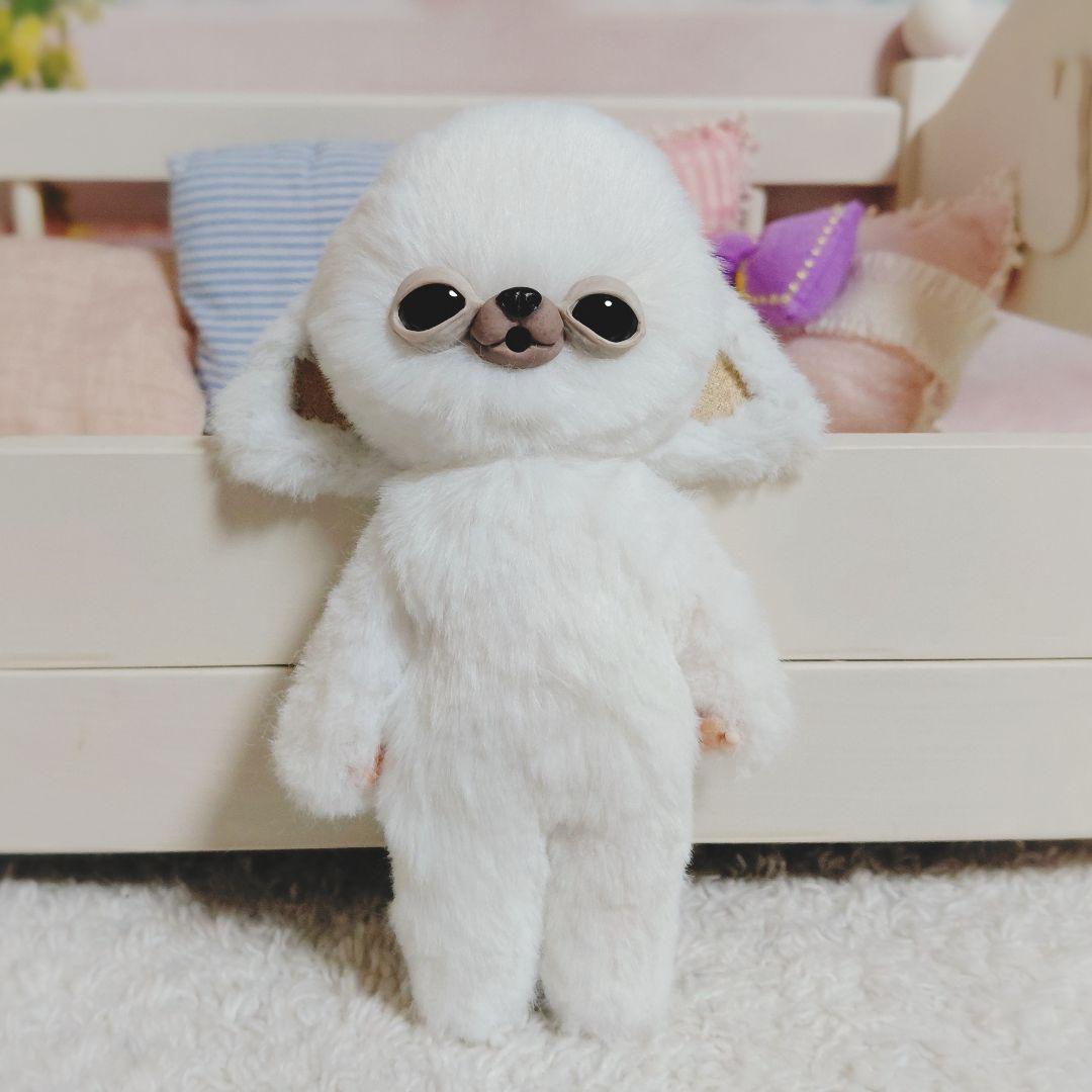 チワボボちゃん　おしゃぶり付き　アートドール　ぬいぐるみ