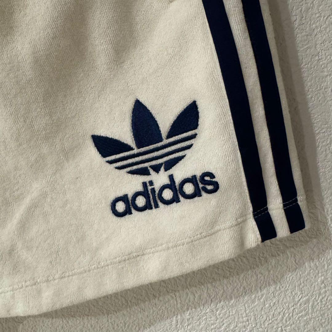 【未使用級】adidas パジャマ　セットアップ　コットン　リンガー　極美品
